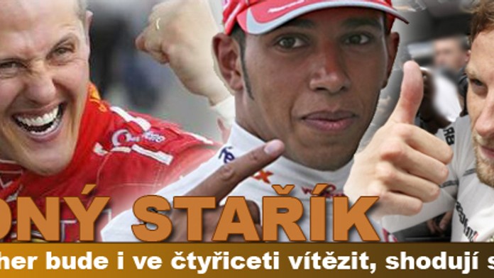ŽÁDNÝ STAŘÍK: Schumacher bude i ve čtyřiceti vítězit, shodují se piloti