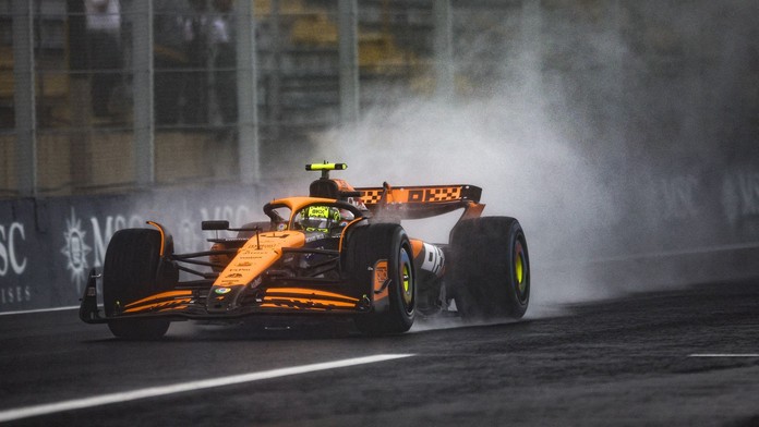 Šílená kvalifikace F1! Spousta bouraček, výhra Norrise a odstup Verstappena