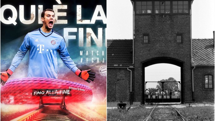 Bayern přestřelil! V pozvánce na fotbal připomněl holocaust