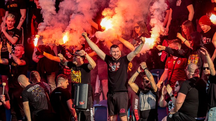 Fanoušci Sparty Praha