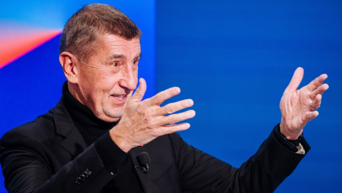 Andrej Babiš v pořadu Za pět minut dvanáct