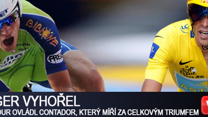 Tour: Časovku ovládl Contador, Kreuziger vyhořel