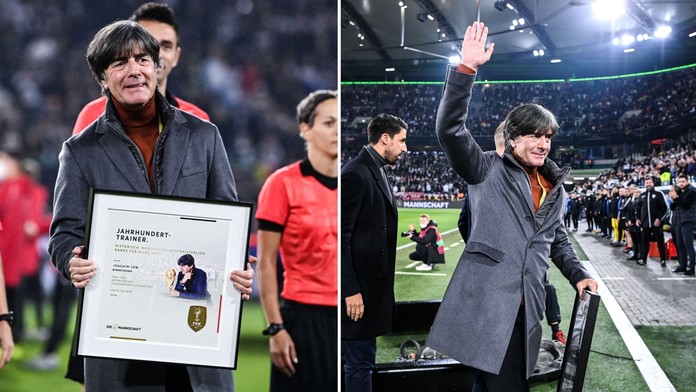 Danke, Jogi. Fanoušci se rozloučili s úspěšným trenérem krásným choreem