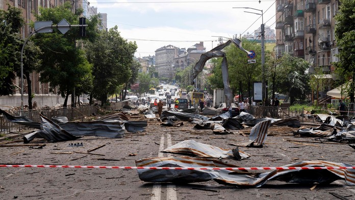 Ruský útok na Ukrajinu, 8. 7. 2024 Kyjev