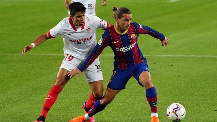 Sevilla bez Vaclíka uhrála bod v Barceloně, Real se vyhoupl do čela