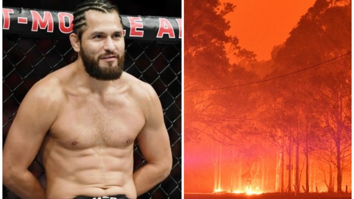 V kleci sám rozpoutal peklo. Teď chce Masvidal bojovat proti požárům