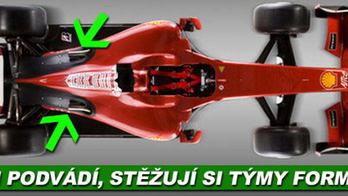 Ferrari podvádí, stěžují si týmy formule 1
