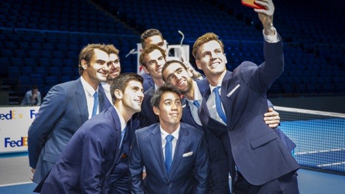 Championfie! S Berdychem se křenili i Djokovič nebo Federer