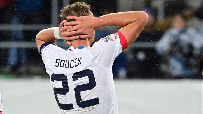 Selhal jsem, litoval Souček penalty. Spoluhráče ale chválil
