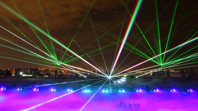 Laser slaví padesátiny