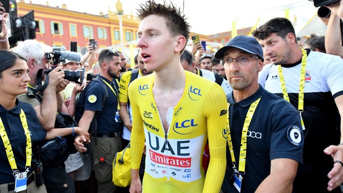 Král Tour de France v Paříži nebude. Jsem extrémně unavený, říká Pogačar