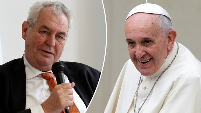 Prezident Zeman poslal dopis papežovi! Pozval ho do Česka