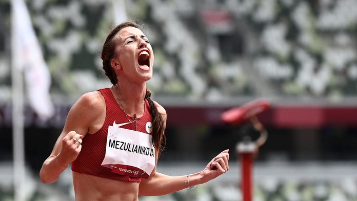 Nadšená Diana Mezuliáníková