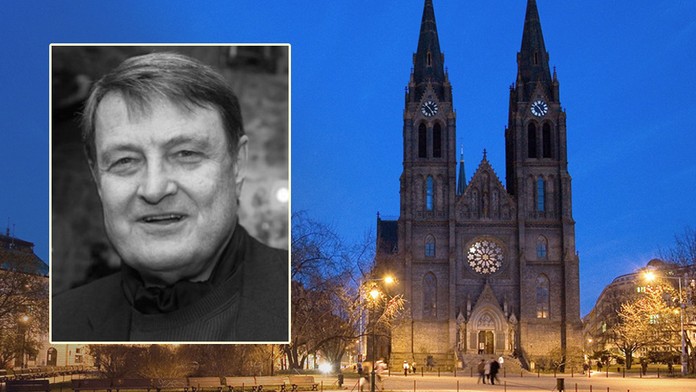 Přátelé se sešli na mši za Ladislava Štaidla. Pohřeb hudebník nechtěl!