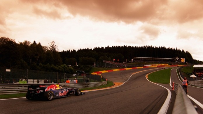 Projeďte se po okruhu F1 v belgickém Spa