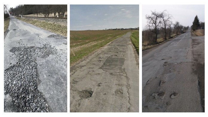 Tankodrom nebo silnice? MAPA deseti nejhorších úseků v Česku!