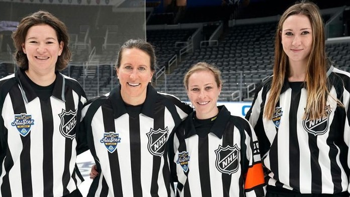 AHL budou poprvé pískat ženy, mezi nimi i sestra hráče NHL
