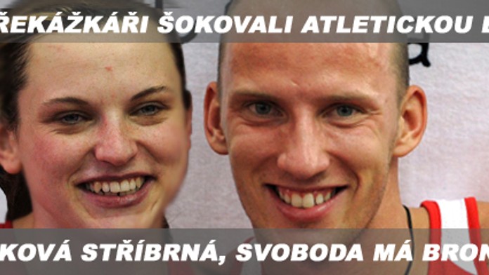 SENZACE! Překážkářka Škrobáková STŘÍBRNÁ, Svoboda má BRONZ