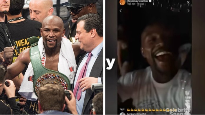 Jak slavil vítěz Mayweather? Se striptérkama ve vlastním klubu!