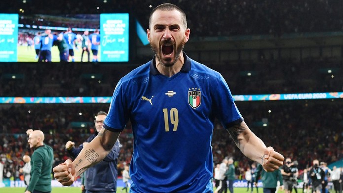 Bonucci po výhře málem zůstal na tribuně, ochranka ho nechtěla pustit