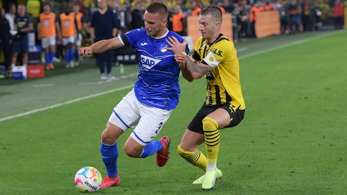 Dortmund udolal Hoffenheim a je v čele Bundesligy, Kadeřábek hrál celý zápas