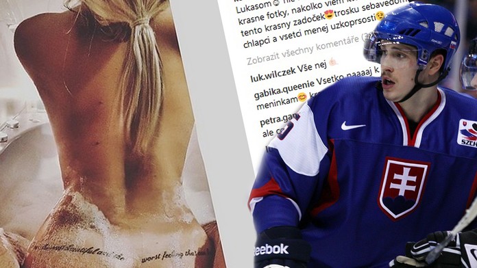 Nemravná fotka slovenského hokejisty: Ukázal nahou přítelkyni!