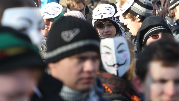 Ve světě i v Česku se demonstrovalo proti dohodě ACTA