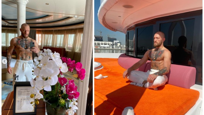 McGregor má vždy něco extra! Na UFC se doplavil na luxusní jachtě