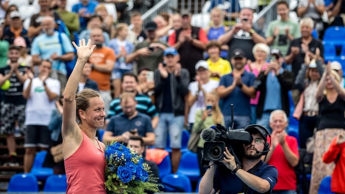 Barbora Strýcová se loučí s diváky v Praze