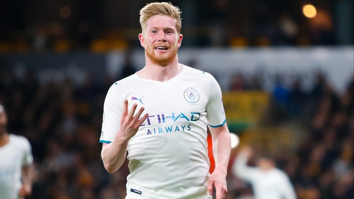 Fotbalisté City smetli Wolverhampton, fantastický De Bruyne dal čtyři góly