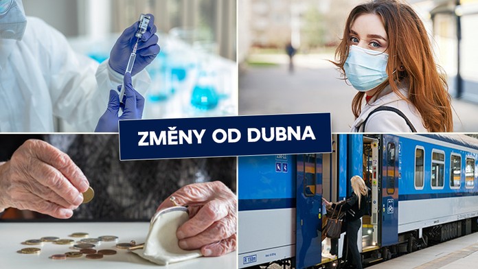 Nová vakcína, dražší dopisy, důchody přijdou jindy. ZMĚNY OD DUBNA