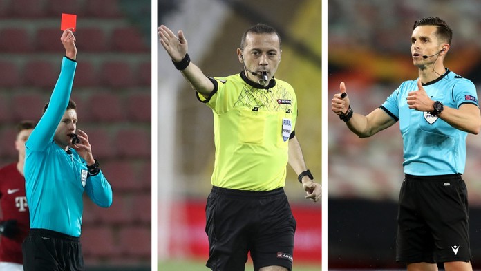 Daniel Siebert, Cüneyt Cakir a Carlos del Cerro Grande