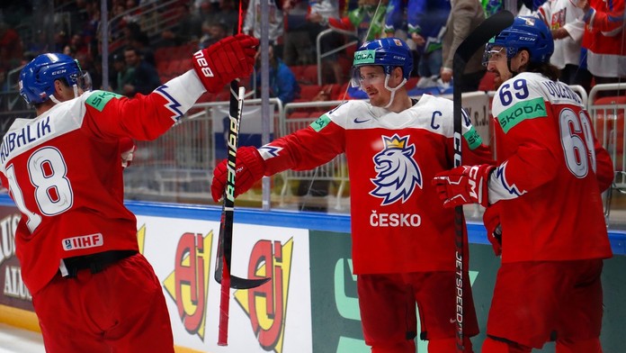 Češi mají vítězství po obratu ve třetí třetině. Nároďák spasil hattrick Kubalíka