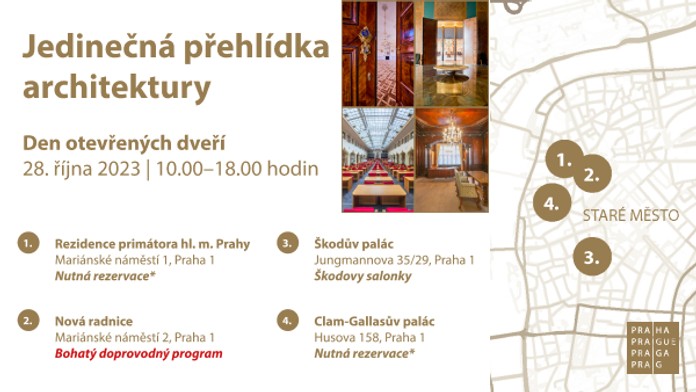 Den otevřených dveří magistrátu již 28. října