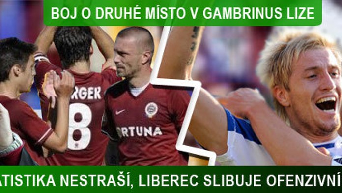 Spartu statistika nestraší, Liberec slibuje ofenzivní podívanou