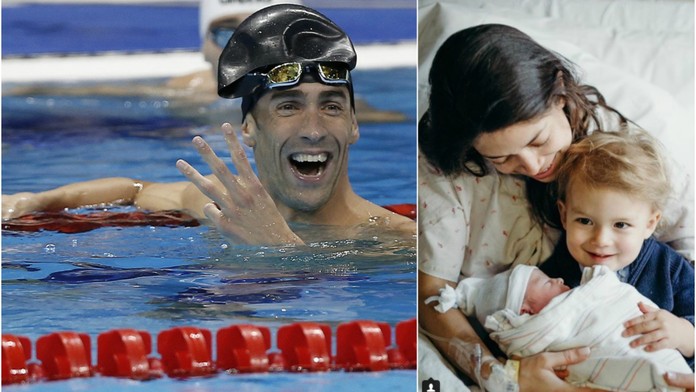 Radostná novina! Plavecký fenomén Phelps má druhého syna