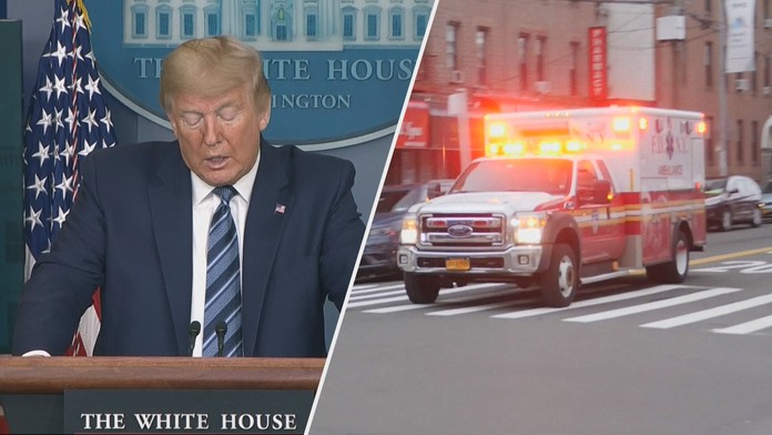 USA drtí Covid-19, Trump čelí kritice. Mám absolutní moc, vzkázal
