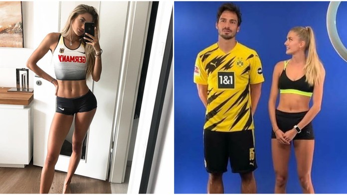 Nová kondiční trenérka Dortmundu? Hráče si do parády vzala sexy atletka