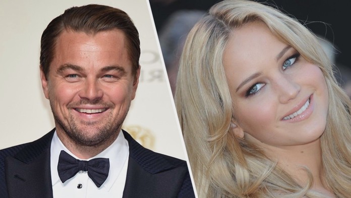 Leonardo DiCaprio a Jennifer Lawrence