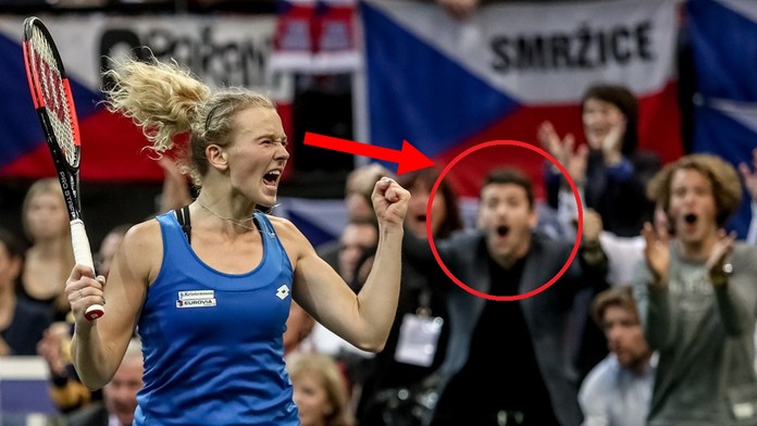 Fandil hrdince Fed Cupu: Utajený přítel Siniakové odhalen! FOTO