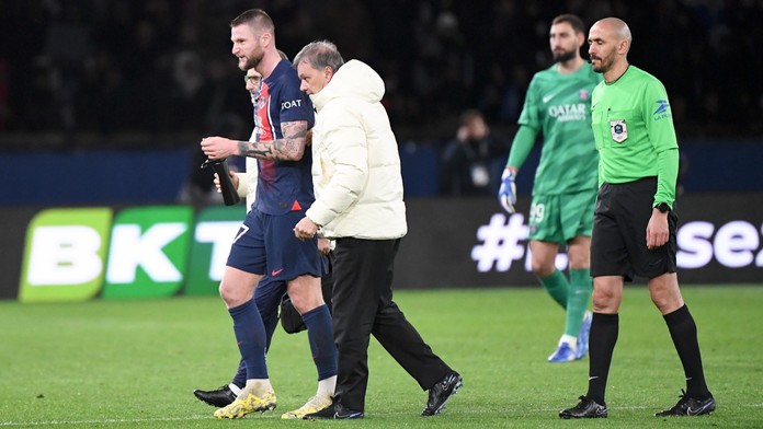 Zraněný obránce Milan Škriniar