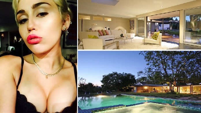 Bydlení slavných: V tomto paláci žije divoška Miley Cyrus! GALERIE
