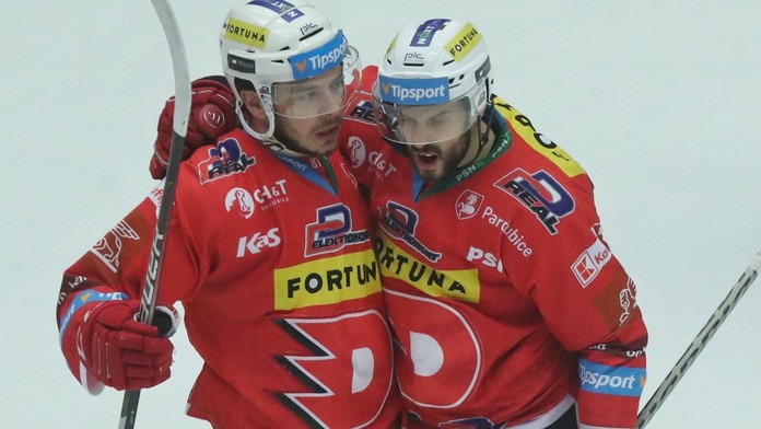 Hráči HC Dynamo Pardubice