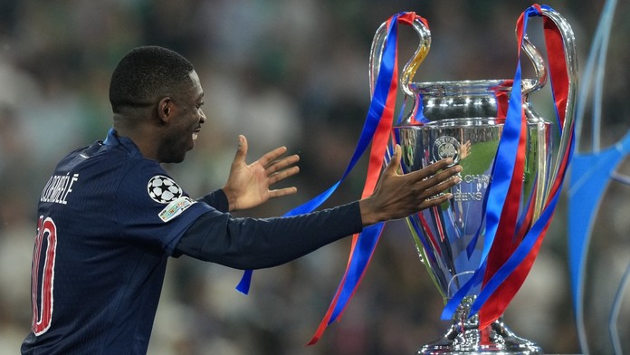 Další dílek ke Zlatému míči? Dembélé se stal nejlepším hráčem Ligy mistrů
