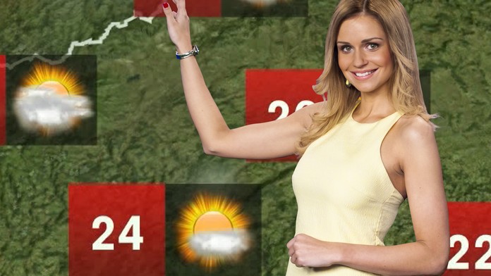 TV Nova představí krásnou moderátorku počasí. FOTOGRAFIE