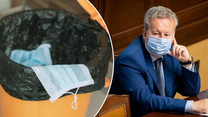 Máte Covid-19 nebo karanténu? Netřiďte odpad, vyzval ministr Brabec