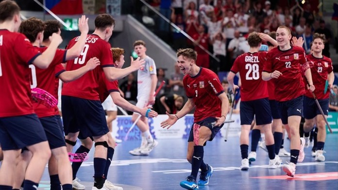 Skvělý úspěch českých juniorských florbalistů. Probojovali se do finále MS