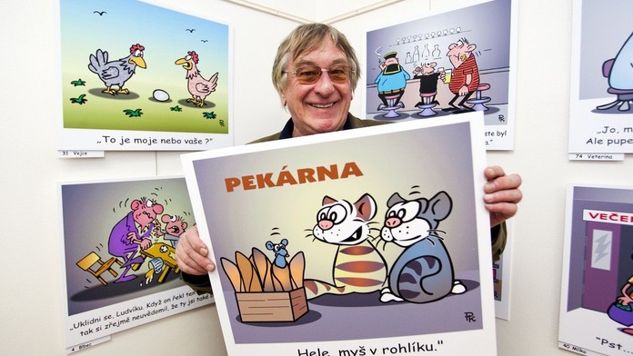 Zemřel vědec a kreslíř Pavel Kantorek. Jeho vtipy bavily Česko