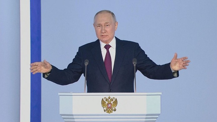 Projev Vladimira Putina