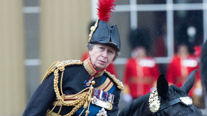 Královská rodina na Trooping the Colour, 15. 6. 2024